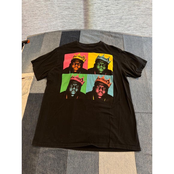 Brooklyn Mint Other - Brooklyn Mint Notorious BIG Biggie Smalls Pop Art Crown T-Shirt Black XL Hip Hop